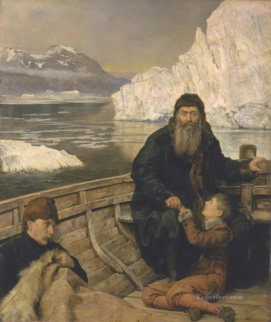 the last voyage of henry hudson 1881 John Collier Pre Raphaelite Orientalist Oil Paintings